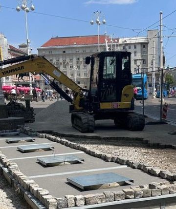 Podzemne kante za otpad na glavnom zagrebačkom trgu potaknule raspravu