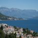 Herceg Novi: pogled na obalu i stari grad u Crnoj Gori