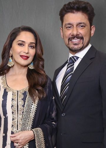 Dr. Shriram Nene sa suprugom Madhuri Dixit